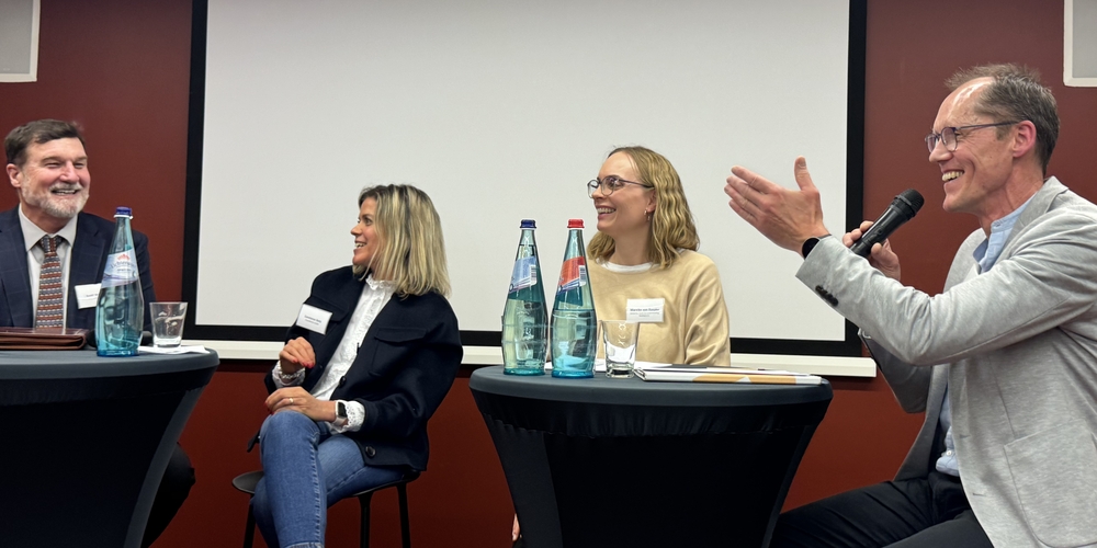 Ein Highlight der Tagung: Podiumsdiskussion zu Austauschprogrammen mit den USA